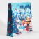 Laminated vertical packet “Winter in the city”, M 26 x 30 x 9 cm, New Year