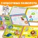 Magnetic book "Alphabet", 8 p.