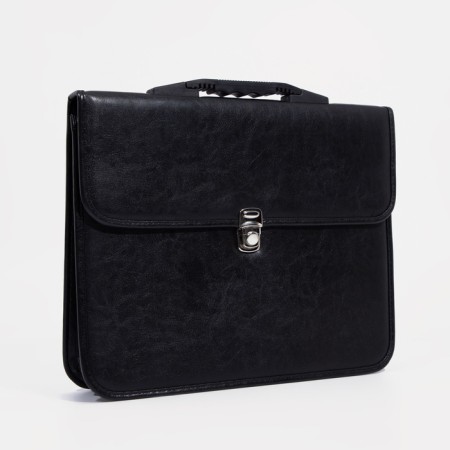 Male bag, "Alex", black color-1