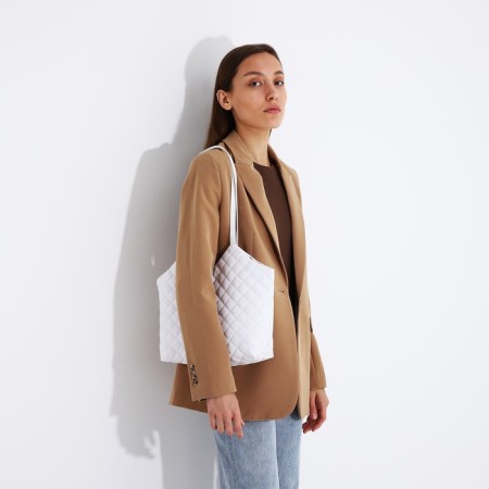 Bag Female Tout on Magnet, white color-5