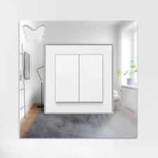 Switch pad, interior, mirror stickers, decor on the wall