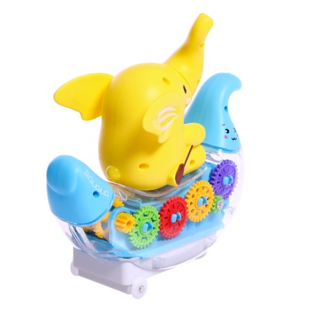 Musical Qatalka "Switching Elephant", sound effects, color mix-4