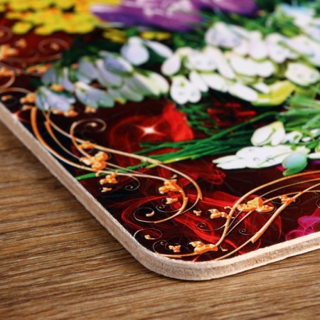 Groot board large "March 8. Bouquet", 19.5 × 27.5 cm-2