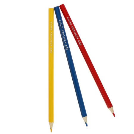 Color pencils 6 colors "Classic", hexagonal-4