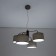 Suspended chandelier Citilux "Form" CL428241, 44x44x32 cm, 4x60W, E27, brown color