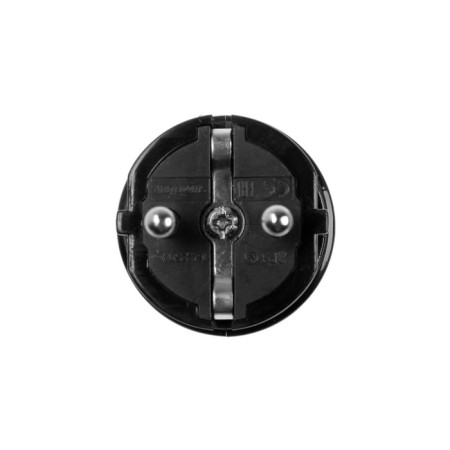 Right fork Smartbuy, 16 a, 250 V, with salary, black-2