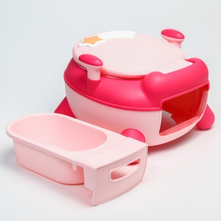 Children's pot "Star", pink color-5