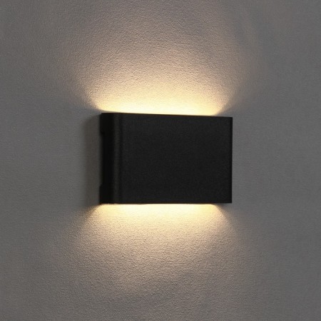 Facade lamp "Glover", FSD-085, 10 W, 3000K, IP65, 220 V, plastic, black-1