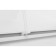 Bathroom cornice (modern design) 90x90 cm, chromium color