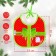 Badion "Our Gift" Swap on the ties, PVC, New Year's gift packaging, Kroshka I