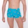 Panties men's boxers "geese", blue color, size 54 (xxl)