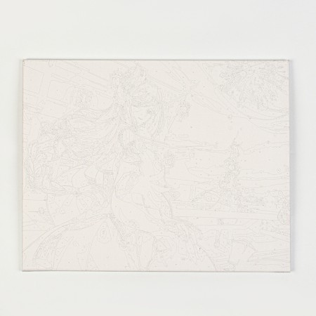 Picture for coloring by numbers "Geneshin. Paints of fleeting ", 40 × 50 cm-3