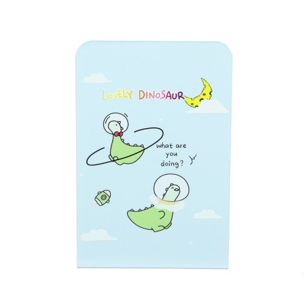 Book stands "Dino", 2 pieces, mix-4