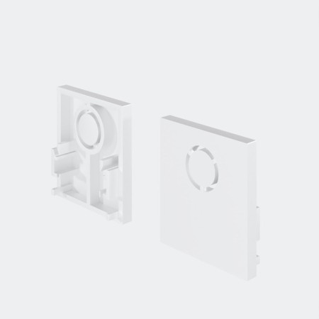 The plugs for the invoice of the Exiley 2 pcs, white-1