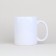 New Year. White ceramic "deer" mug, 320 ml