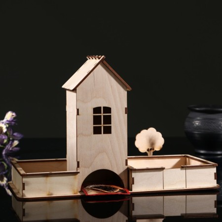 Tea house "Spacious with the yard", with a napkin/candy, a place for salt martyr/polling-2