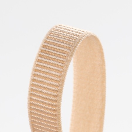 Rubber band is linen, in a rubber, 10 mm, 10 ± 1 m, beige color-3