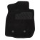 3D mats for Nissan Terrano III, 2014-2015, black, kit