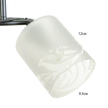 Chandelier 1082/2SL 40W E27 silver 46x15x24 cm Bayerlux-5