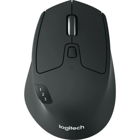 Logitech M720 Trithlon Black Optical Mouse (1000dpi) Wireless BT/Radio USB (6but)
