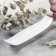 Porcelain dish Magistro "Blanche", 36 × 9 × 5 cm, white color