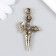 Souvenir brass "ax-half-mixed" 5.6x3.1 cm