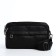 Male bag over the shoulder, artificial leather, black color