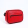 Bag Cross-Bodi "Salome" with lightning, external pocket, red color