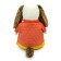 Soft toy "Bartolome", in a glassy jacket and pants, 27 cm