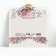 Formal money envelope "Happy Wedding", White, 17.5 x 8 cm