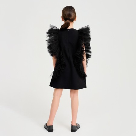 Платье для девочки MINAKU: PartyDress цвет чёрный, рост 104-9