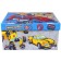 Gift box with a lid, folding, 31x25.5x16 cm, transformers