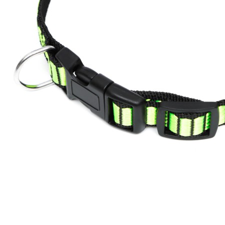 Collar "reef", width 2 cm, green-2