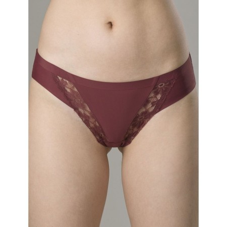 Women's underpants, size m, burgundy color