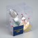 Fir -tree ball "Friday deer", batteries, 1 LED, glow warm white