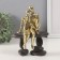 Polystone souvenir "In love pair. Beginning" Gold 7x16.5x21 cm