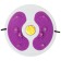 Health Disk Onlytop, with magnetic inserts, d = 28 cm, color mix