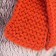 Soft toy "Basik" in a knitted hat and scarf, 22 cm