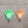 Self-adhesive hooks "Smail pen", 2 pcs, color mix