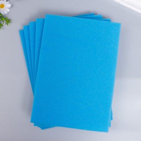 Foamen for creativity "Blue" thickness 1 cm 21x30 cm