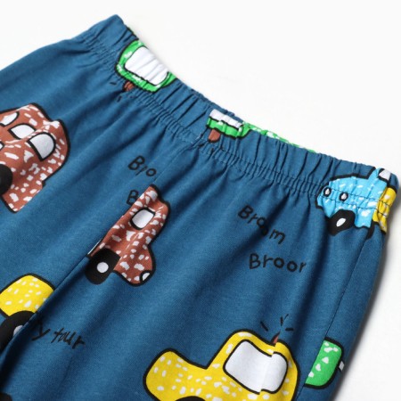 Pajamas for boys, jeans/cars, height 116 cm-3