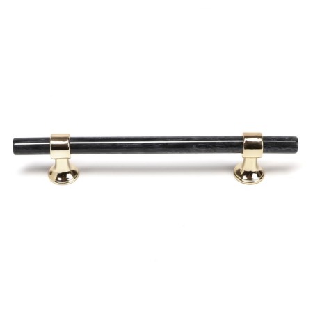 Cappio pk106 bracket handle, m/o 128 mm, d = 12 mm, plastic, graphite/gold color-2
