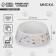 Plastic bowl "Geometry", white, 300 ml