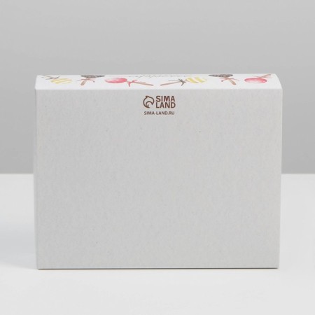 Box of 9 sweets, confectionery packaging "Bon Appetit", 15.2 x 20 x 5 cm-3