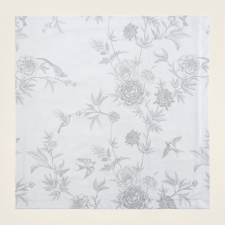 Set of pillowcase SL Home Flowers 70*70+3 cm - 2 pcs, satin, 140 g/m2, 100% cotton-9