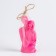 Figure candle "Lovers", 12 cm, pink
