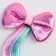 A strand for hair with a bow, pink, My Little Pony