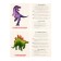 Training cards "Dinosaurs"