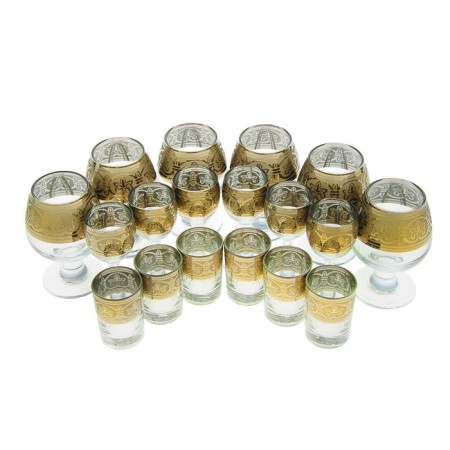Mini-bar 18 Cognac, Florence, Dark 380/55/50 ml-1
