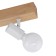 Townshend 3x60W lamp E27 Brown, white